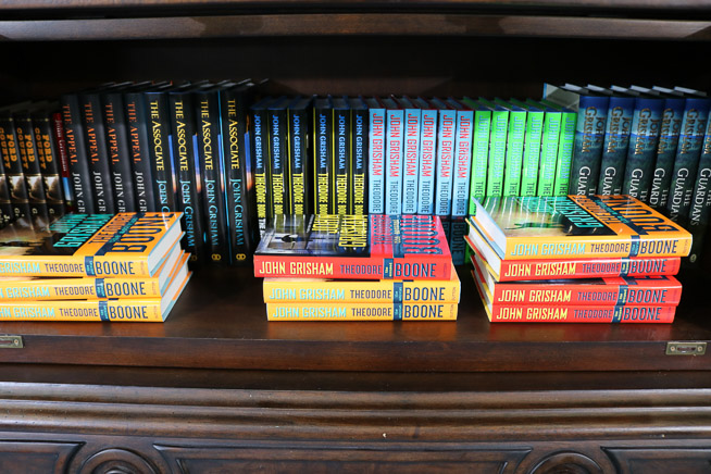 038d - 178 books all signed by John Grisham