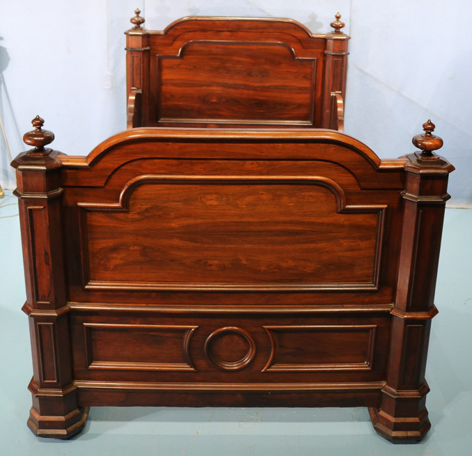 079b -Finest Quality Rosewood Victorian day bed-19