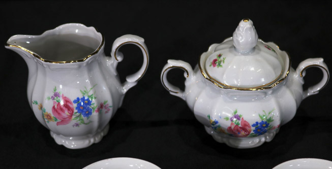 314b - 14 pieces of West Germany china set