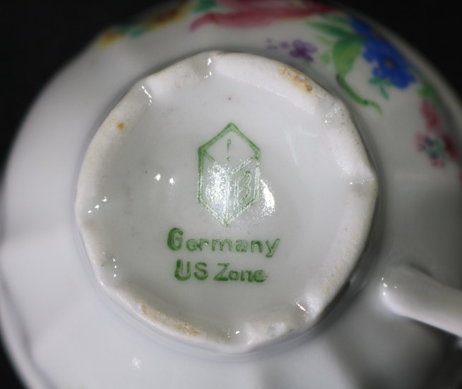 314c - 14 pieces of West Germany china set