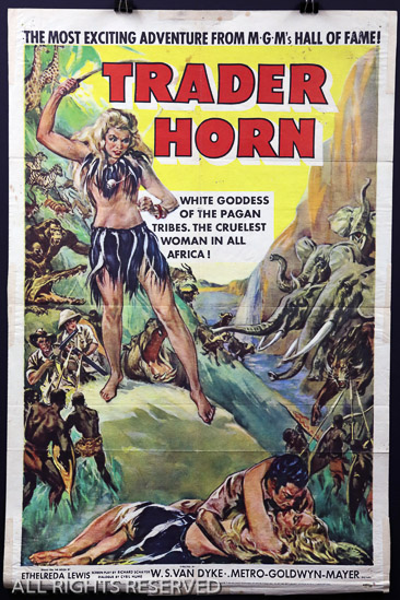 094a - Trader Horn, 27 x 41, Design. 1