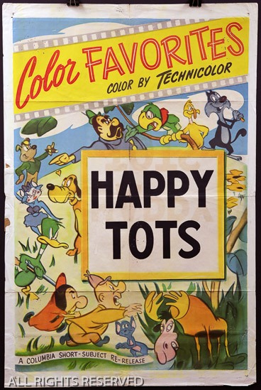 096a - Happy Tots, 27 x 41, Design. 1