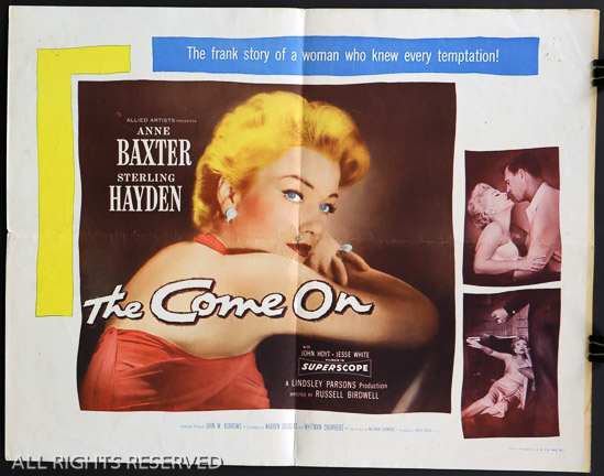 138a - The Come On, 22 x 28, Design. H