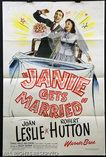 163a - Janie Gets Married, 27 x 41, Design. 1