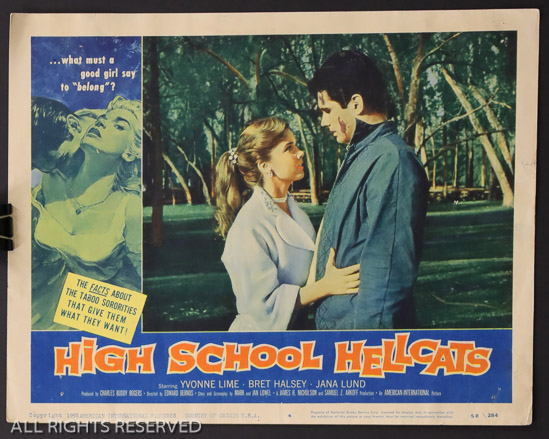 219a - High School Hellcats, 11 x 14, Design. LC