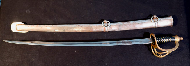 290a - Small replica of U.S. sword, 29.5 in.