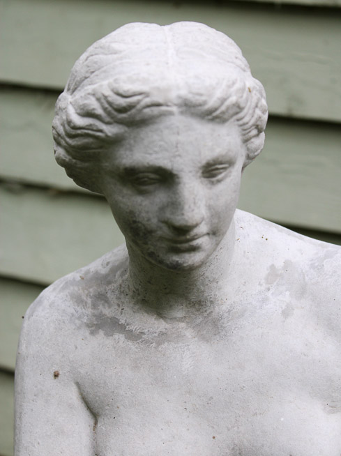 179c - Concrete garden statue of Venus, 34 in. T.