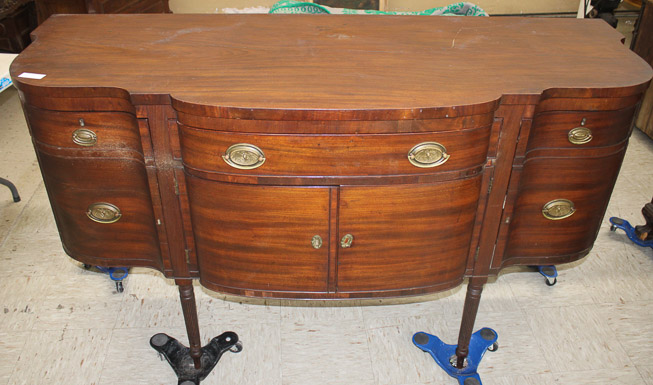 084b - Period Sheraton sideboard, ca. 1800