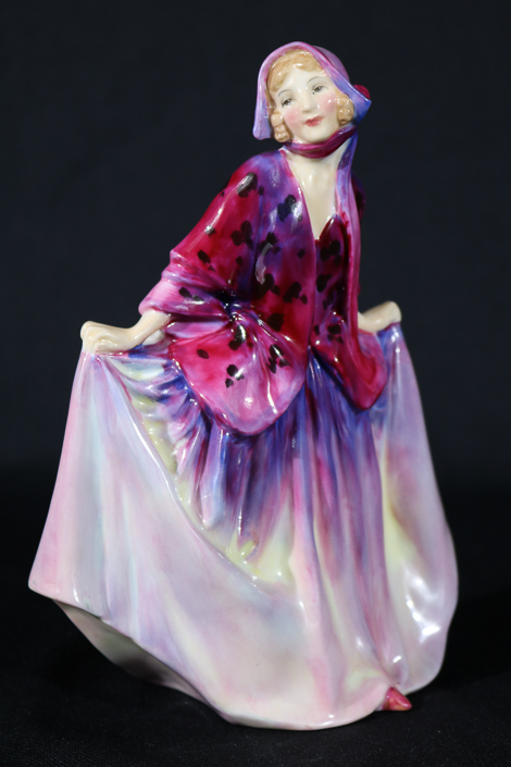 002a - Royal Dalton figurine, Sweet Anne, 8  in. T.