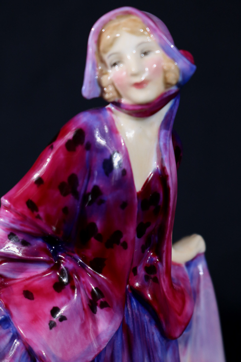 002c - Royal Dalton figurine, Sweet Anne, 8  in. T.