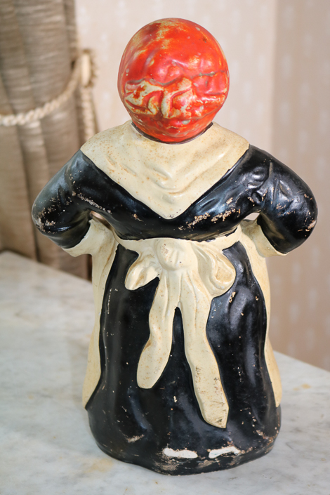 180b - Old Porcelain Aunt Jemima, 11  in. T.