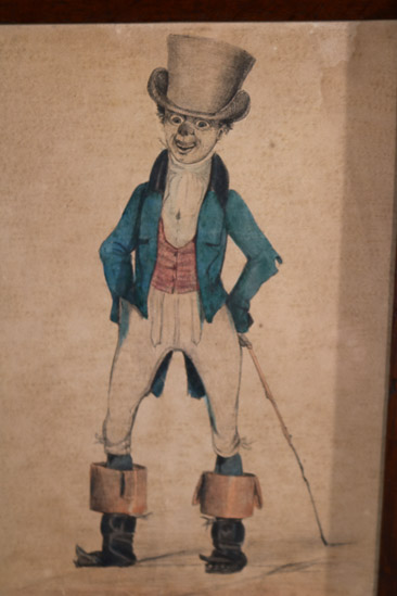 363b - Small framed English character, Duty, 14.5 x 10.5